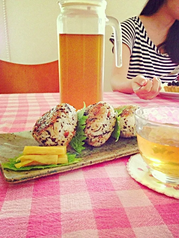 ひじきご飯で、焼きおにぎり🍙|ハルさん