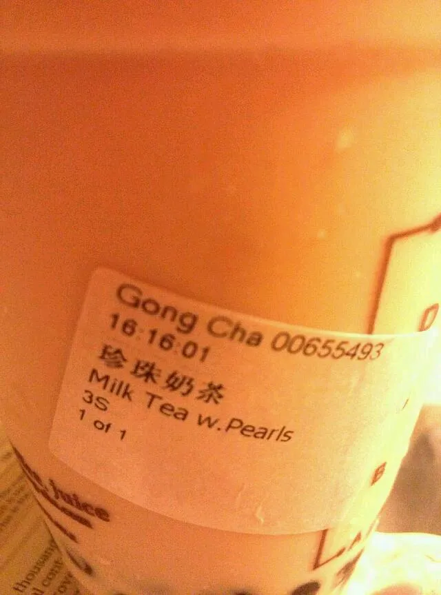 My favourite: Gong Cha Milk Tea|Masmarinaさん