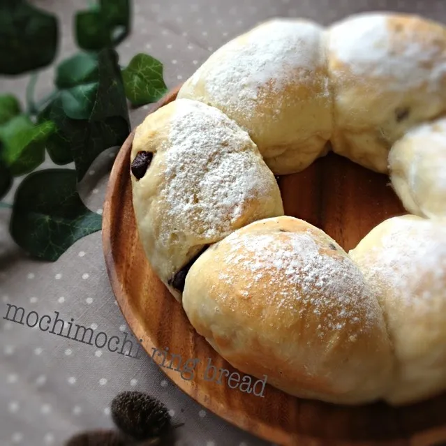 もちもち白玉粉入り♡リングパン|ポテトさん