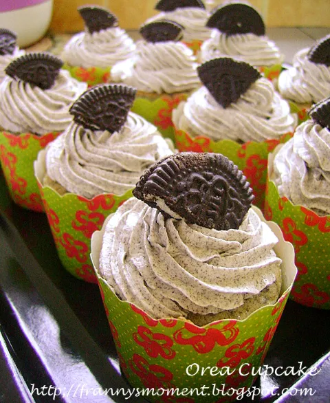 Snapdishの料理写真:Oreo cupcake|Frannyさん