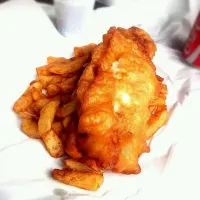 Snapdishの料理写真:fish & chips|(*¯︶¯*)さん