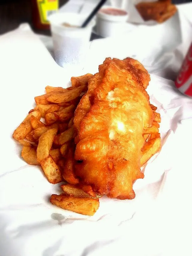 fish & chips|(*¯︶¯*)さん