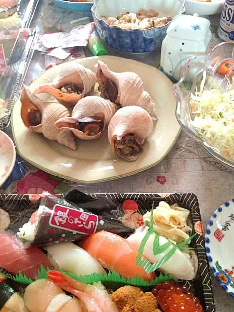 生きてるツブをつぶ焼き〜♥と呟いてみる アハ⭐ＩＮ函館|marieさん