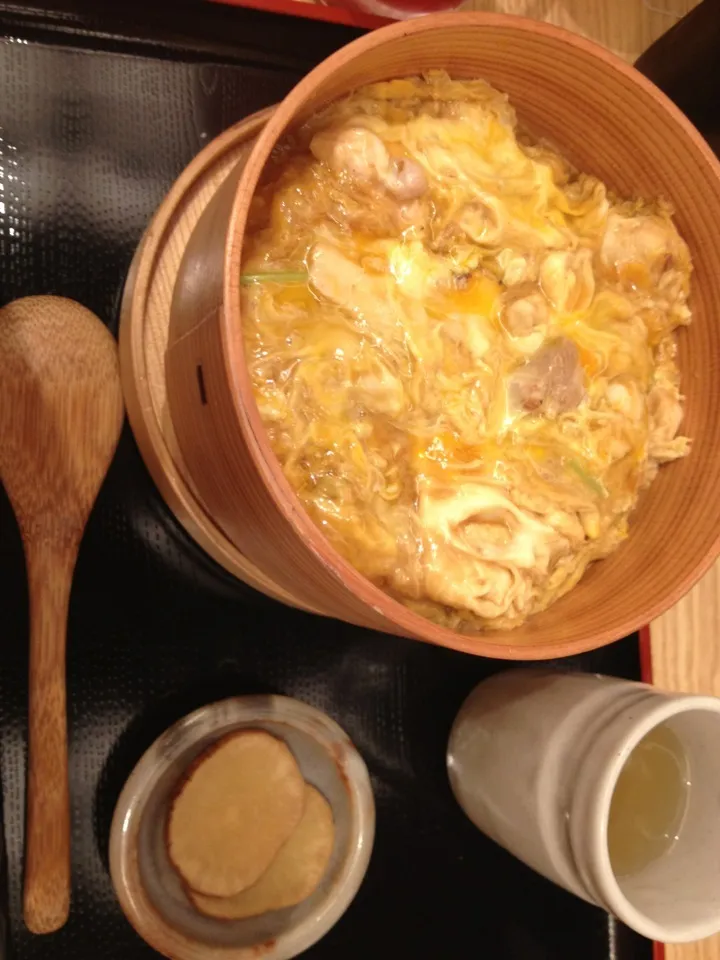 親子丼定食|あおいさん