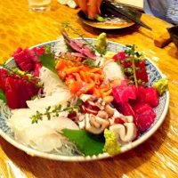 Snapdishの料理写真:Sashimi!|andrew hinkinsonさん