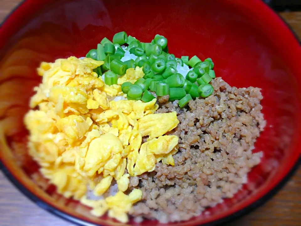 三色丼|あやかさん