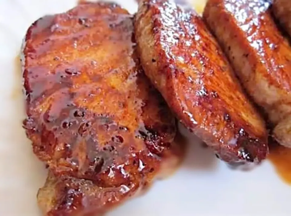 Uncle Gary's Gourmet Pepper Jelly glazed Pork chops|Gary Langerさん