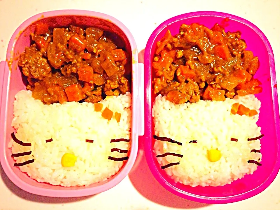 Snapdishの料理写真:カレーキャラ弁|ひなっとうさん