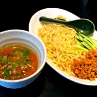 Snapdishの料理写真:冷やし胡麻味噌担々つけ麺|ZZZoouuさん