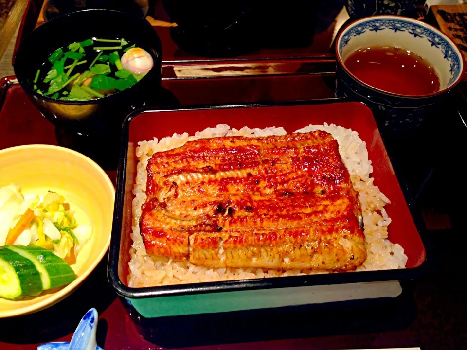 いづもやの鰻重と肝吸い|Yukaさん