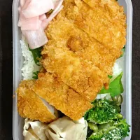 Snapdishの料理写真:100均ブラザーズ、本日の兄弁当|グラコロさん