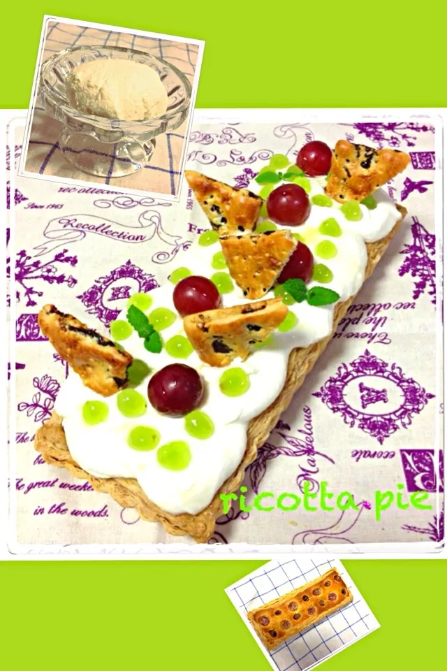 akikoさんの✨濃厚✨手作りリコッタチーズでパイ♪|akiko♡さん
