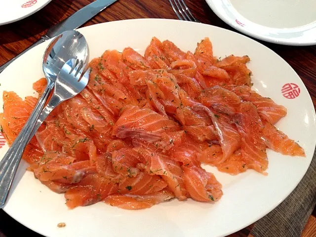 Snapdishの料理写真:Sweetish gravlax|Chenさん