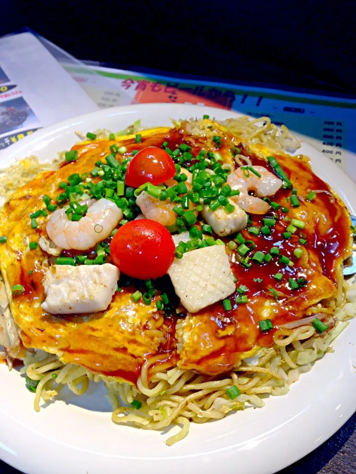 広島風お好み焼き|肉大好きさん