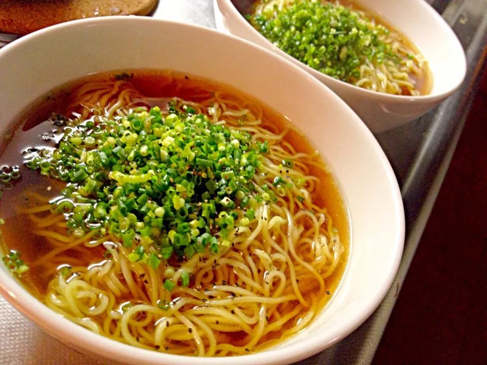 Snapdishの料理写真:さっぱり醤油ラーメン|炊かれたいオトコ おこん 小栁津さん