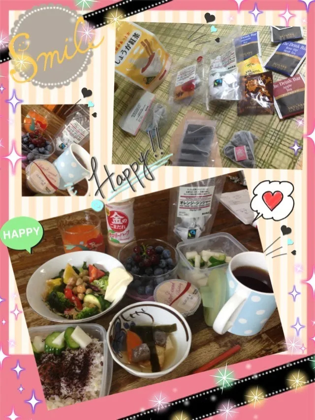 H25.7.16 朝ご飯꒰̬ˈ͕˂̵ ͜˃̶ʿ꒱ ̬ ̴ ·∗✩⃛|小林美緒さん