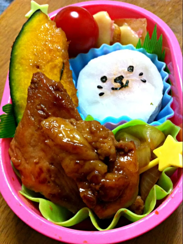 Snapdishの料理写真:はんぺんアザラシのお弁当|hanaさん