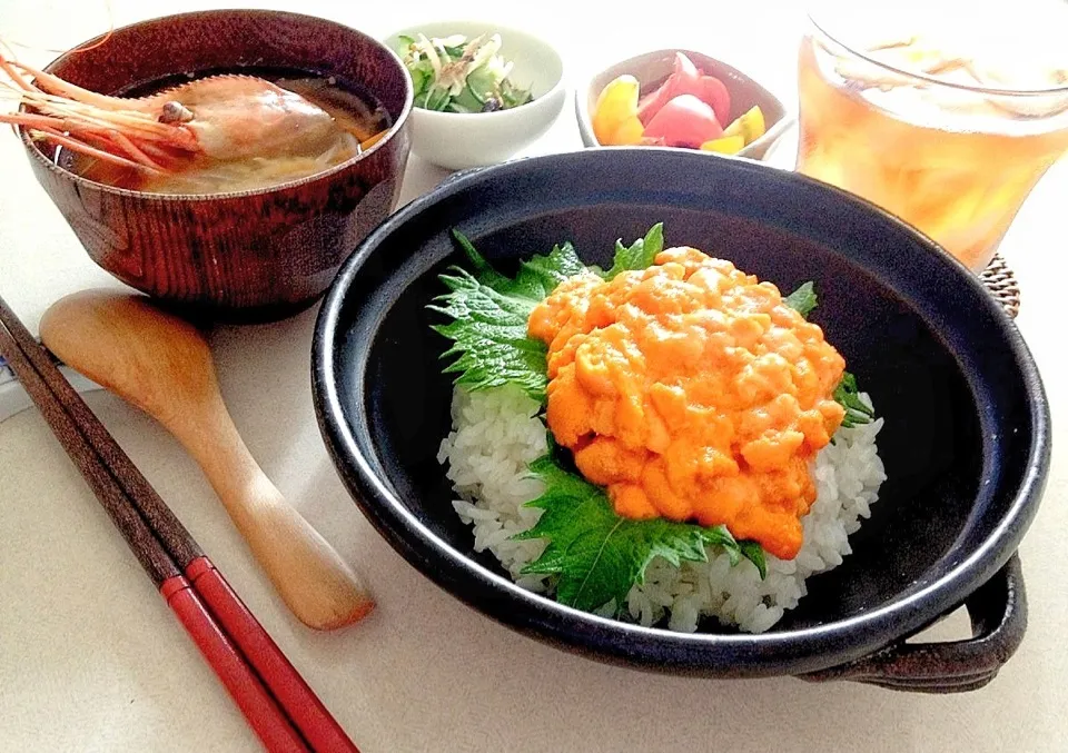 贅沢な昼食|みっちぃさん