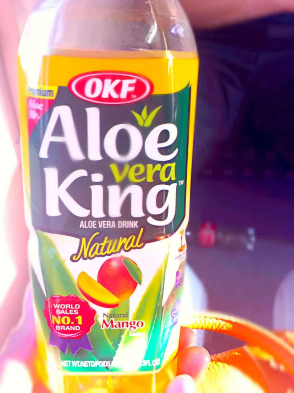 Mango juice with aloe|🍓Jolejo🍓さん