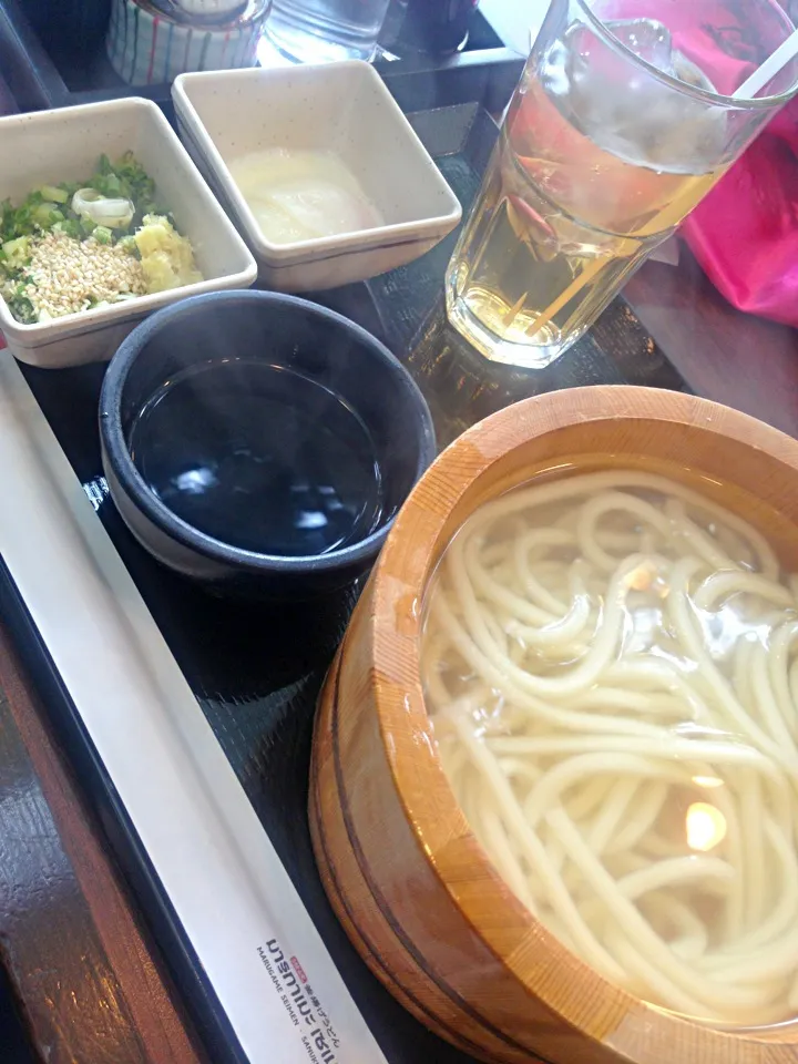 Snapdishの料理写真:釜あげうどん温泉玉子|浦野さん