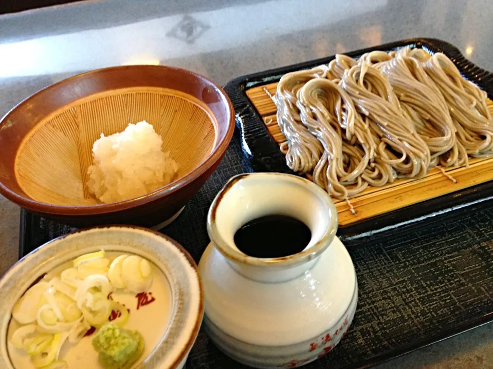 昼ごはん  辛味大根そば|ぽんたさん