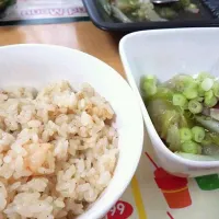 パエリア＊豚肉とキャベツの炒めあんかけ|みかん＊*さん