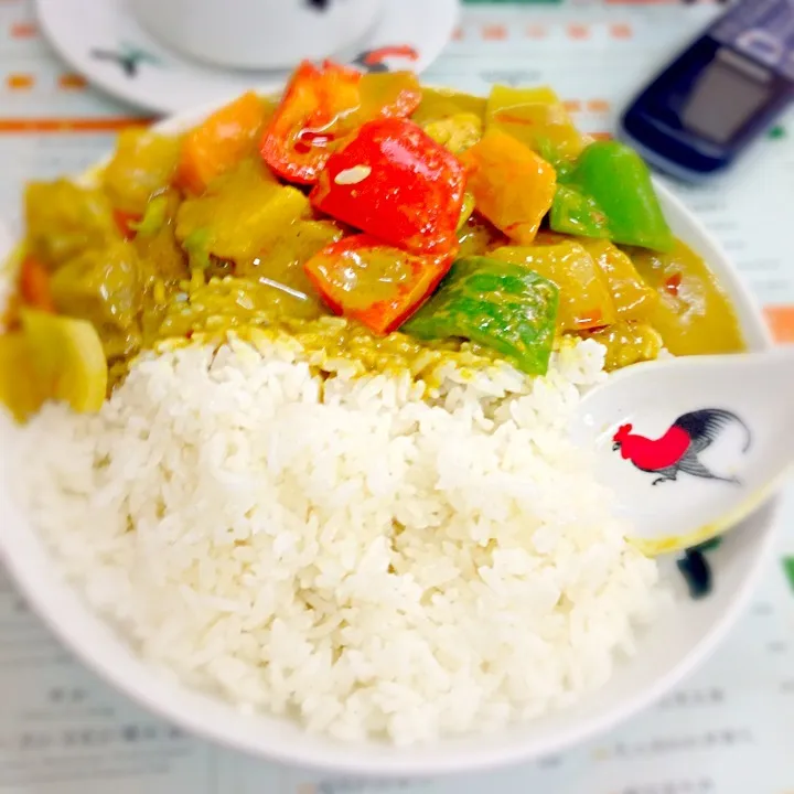 Snapdishの料理写真:Yellow Curry Chicken Rice|Simon Leoさん