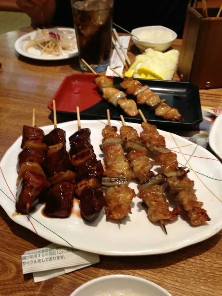 昨日の晩御飯 焼き鳥２|よっしーさん