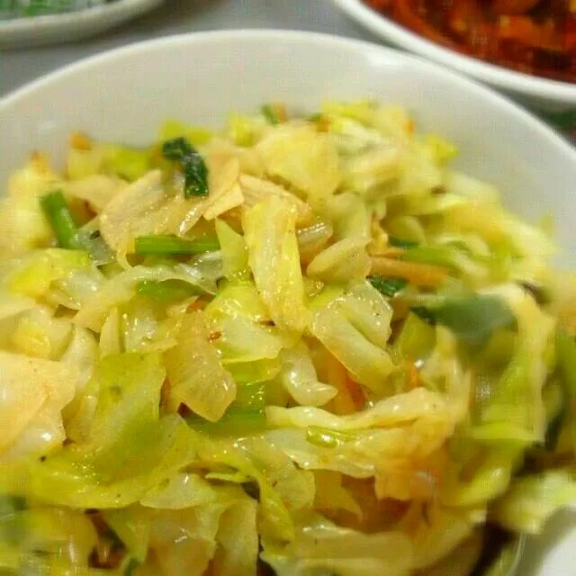 stir fried cabbage|yapさん