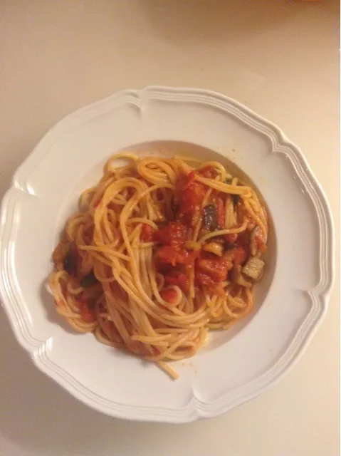 Spaghettil al pomodoro e melanzane|giacomo liさん