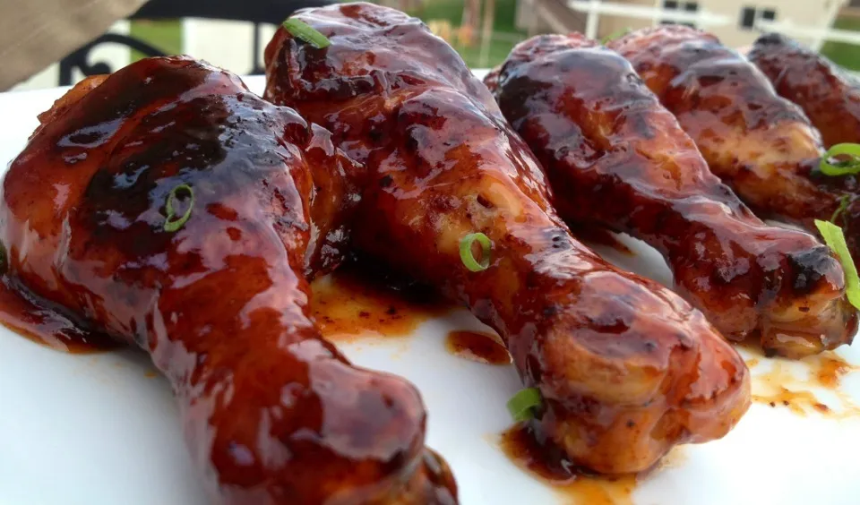 Chili Maple Glazed Drumsticks|peggy waldonさん