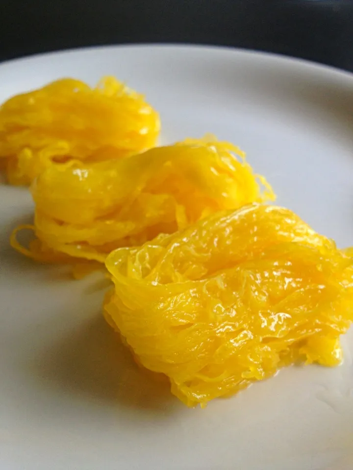 ฝอยทอง golden threads (Thai dessert)|GiftAuksontabさん