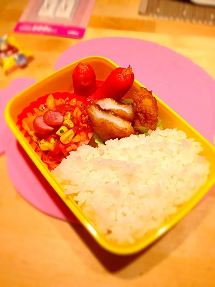 Snapdishの料理写真:子供の弁当|玉川 敦さん