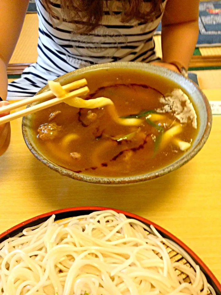 長野屋のカレーうどん|魯雪野さん