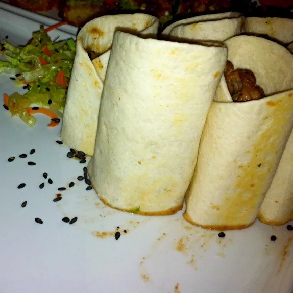 Rib eye teppanyaki taco|pickyeaterさん