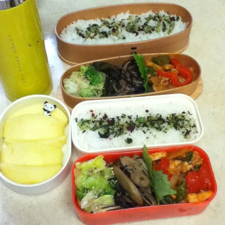 今日のJK&OL弁当。Today's lunch box.|hoppycowさん