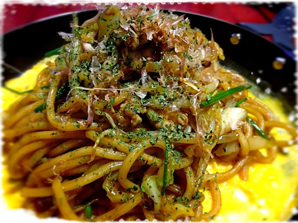 カレー風味の焼きそば|やっちゃんさん