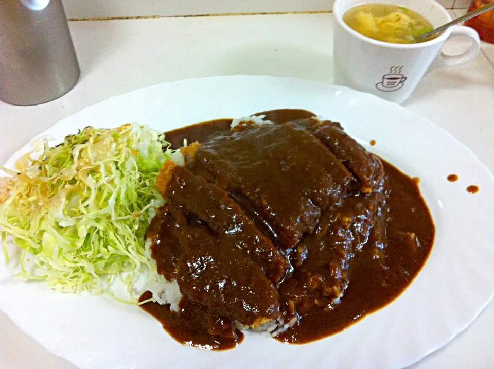 Snapdishの料理写真:カツカレー|Ken Coolwaterさん