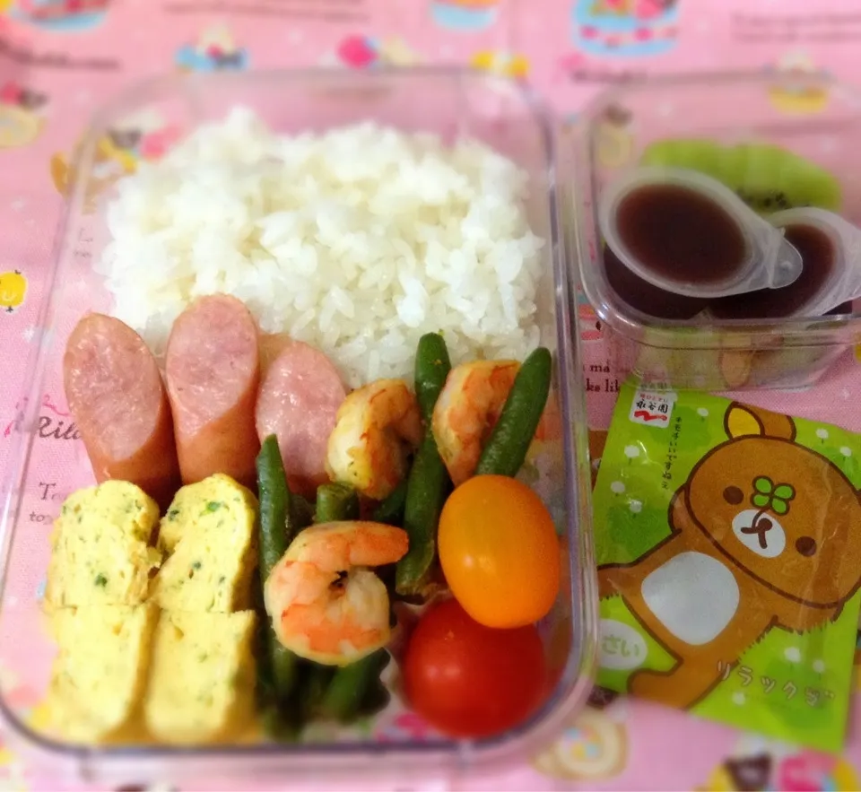 Snapdishの料理写真:7の18日ちぅがくせーのお弁当|ヴェローナのパン屋さんさん