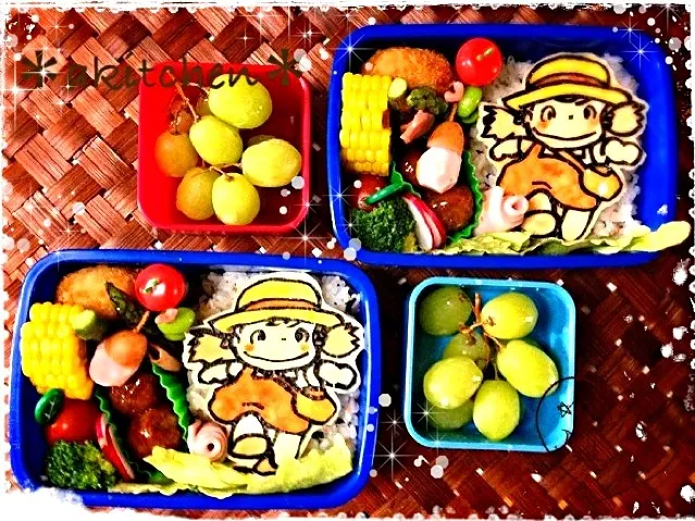 Snapdishの料理写真:🍀めいちゃん弁当🍀|あきさん