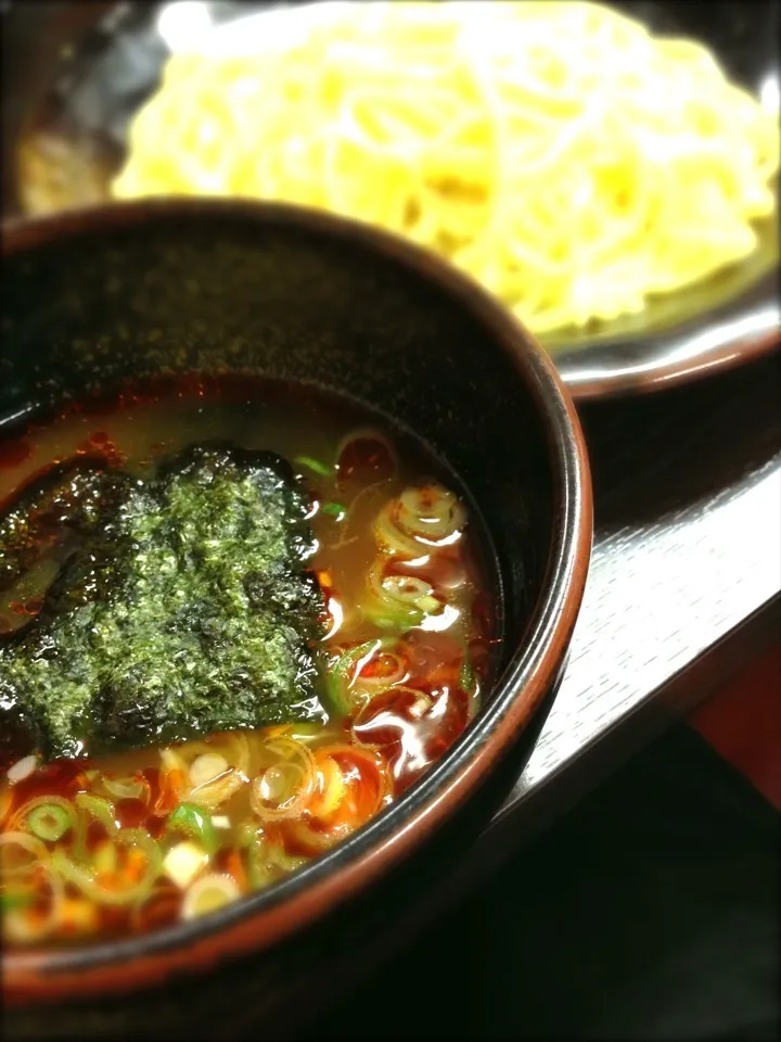 辛味しょうゆつけ麺 大盛|寺尾真次さん