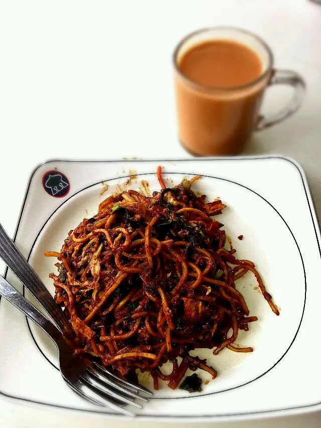 mee goreng & teh tarik aria|korinoさん