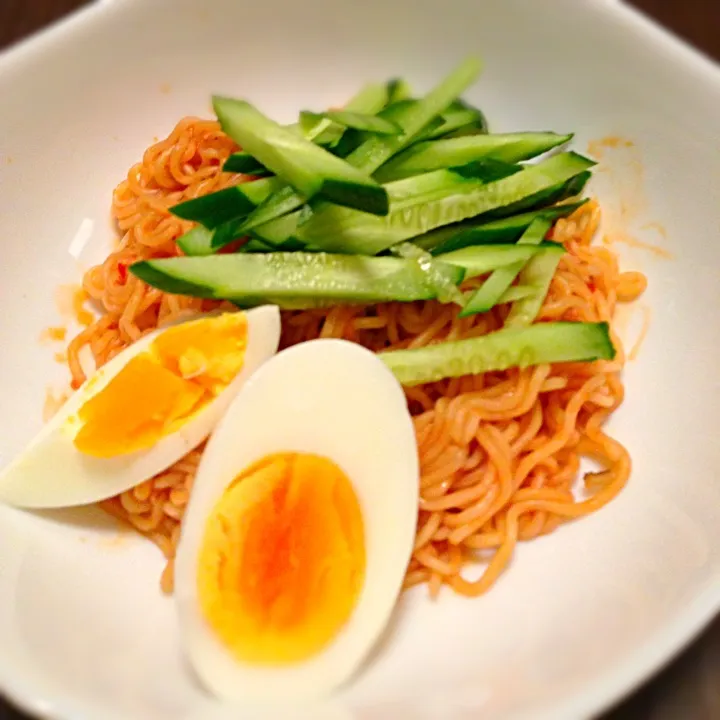 ビビン麺☆インスタントですが美味しいぃ〜！|カナ☆デップさん