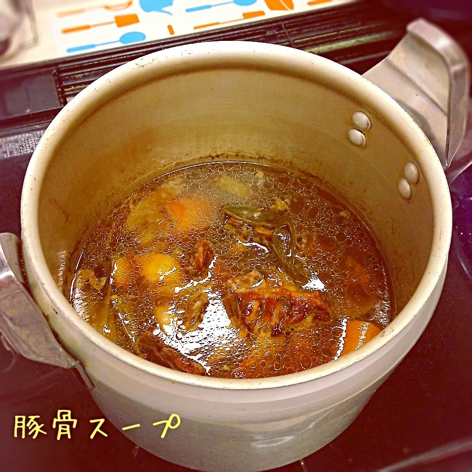 Snapdishの料理写真:豚骨スープ|まみさん