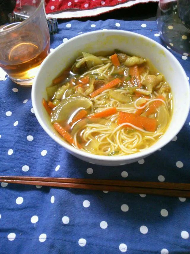 カレーそうめん|いもこさん