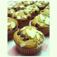 Snapdishの料理写真:Banana muffins ❤🐵|Sweet Actuallyさん