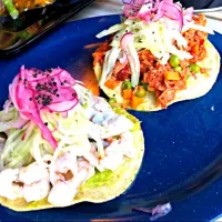 Tostadas de aguachile y marlin ahumada|Philipさん