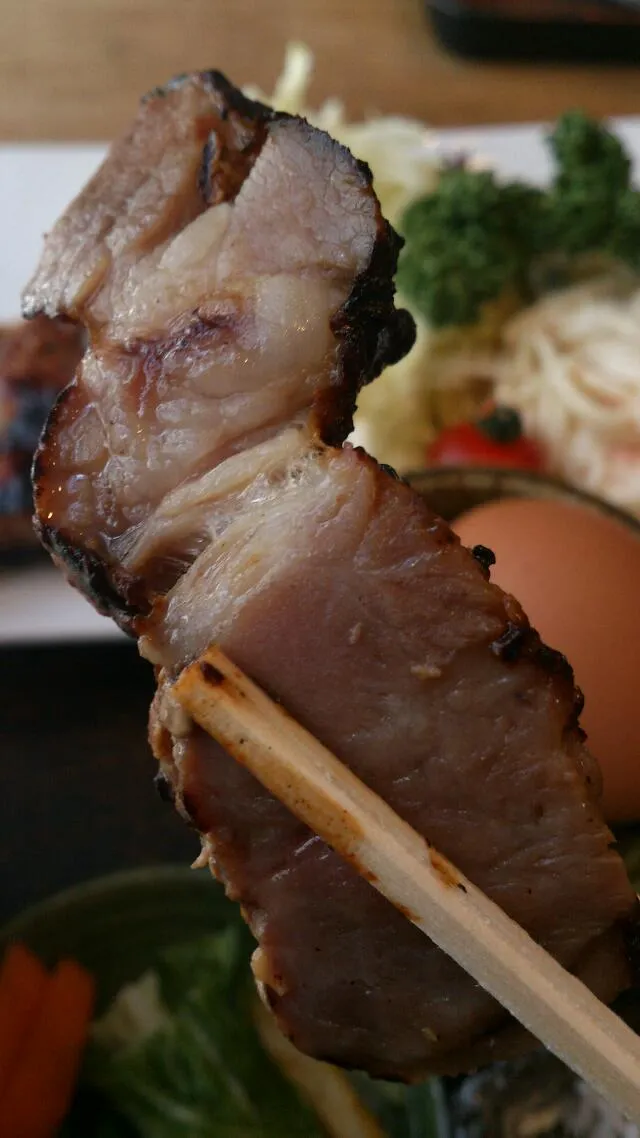 【駒場東大前 菱田屋】豚肉塩麹漬け焼き定食|うめロクさん