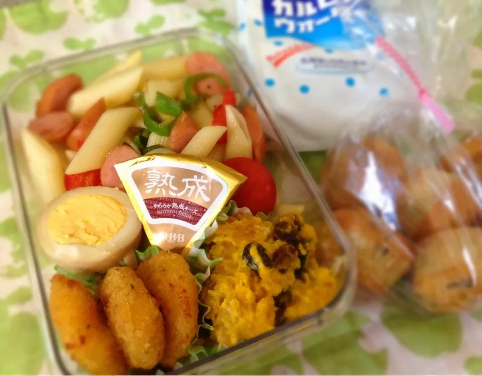 Snapdishの料理写真:7月19日ちぅがくせーのお弁当|ヴェローナのパン屋さんさん