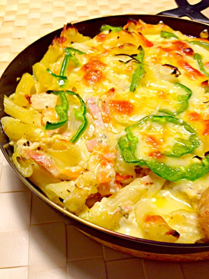 お豆腐グラタン|よ〜んさん